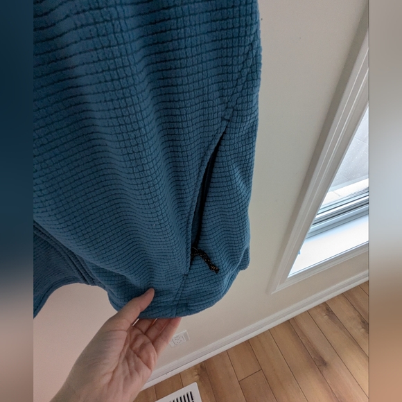 Ariat Women's Vintage Sweater Vest Full Zip Base Layer Teal Blue Size L - Picture 6 of 8